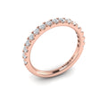 14kt Rose Gold Womens Matching Bridal Wedding Band