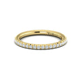 14kt Yellow Gold Diamond Womens Matching Wedding Band