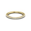 14kt Yellow Gold Diamond Womens Matching Wedding Band