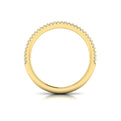 18kt Yellow Gold Womens Matching Bridal Wedding Band