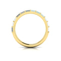 14kt Yellow Gold Womens Diamond Matching Wedding Band