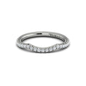 14K White Gold Diamond Matching Wedding Band