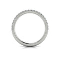 14K White Gold Diamond Matching Wedding Band