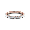 14kt Rose Gold Womens Matching Wedding Band