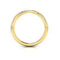 18kt Yellow Gold Womens Matching Wedding Band