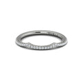 14K White Gold Diamond Matching Wedding Band