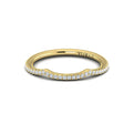 14kt Yellow Gold Womens Diamond Matching Wedding Band