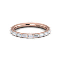 18kt Rose Gold Womens Matching Wedding Band