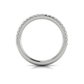 14K White Gold Diamond Womens Matching Wedding Band