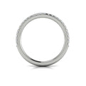 14K White Gold Diamond Womens Matching Wedding Band