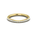 18kt Yellow Gold Diamond Womens Matching Wedding Band