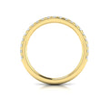 14kt Yellow Gold Womens Diamond Matching Wedding Band