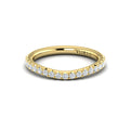 14kt Yellow Gold Diamond Womens Matching Wedding Band