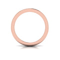 18kt Rose Gold Womens Diamond Matching Wedding Band