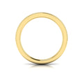18kt Yellow Gold Diamond Womens Wedding Band