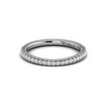 14K White Gold 0.25ct Diamond Womens Matching Wedding Band