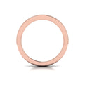 18kt Rose Gold Womens Matching Wedding Band