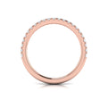 14kt Rose Gold Womens Matching Wedding Band