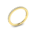 14kt Yellow Gold Womens Matching Wedding Band