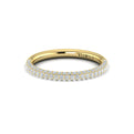 14kt Yellow Gold Diamond Womens Matching Wedding Band