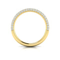 14kt Yellow Gold Diamond Womens Matching Wedding Band