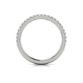14K White Gold Diamond Matching Wedding Band