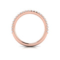 14kt Rose Gold Womens Matching Bridal Wedding Band