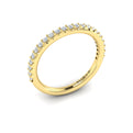 14kt Yellow Gold Womens Matching Wedding Band