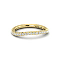 14kt Yellow Gold Diamond Womens Matching Wedding Band
