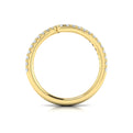 14kt Yellow Gold Womens Matching Wedding Band