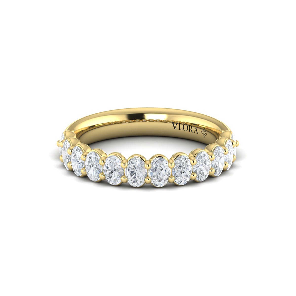 14kt Yellow Gold Womens Matching Wedding Band