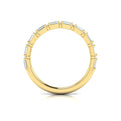 14kt Yellow Gold Diamond Womens Matching Wedding Band