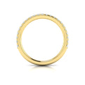 14kt Yellow Gold Diamond Womens Matching Wedding Band