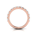 14kt Rose Gold Womens Diamond Matching Wedding Band