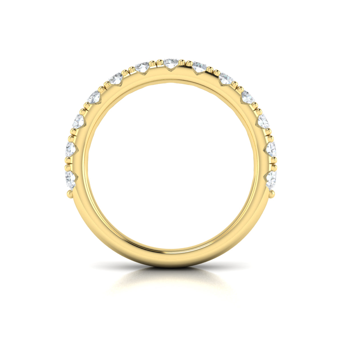18kt Yellow Gold Classic Womens Wedding Band