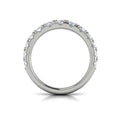 14K White Gold Diamond Womens Matching Wedding Band