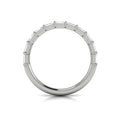 14K White Gold Womens Matching Wedding Band
