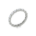14K White Gold 1.98ct Diamond Eternity Wedding Band