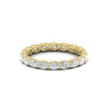 14kt Yellow Gold Diamond Eternity Wedding Band