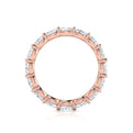 18kt Rose Gold 2.4ct Diamond Eternity Band
