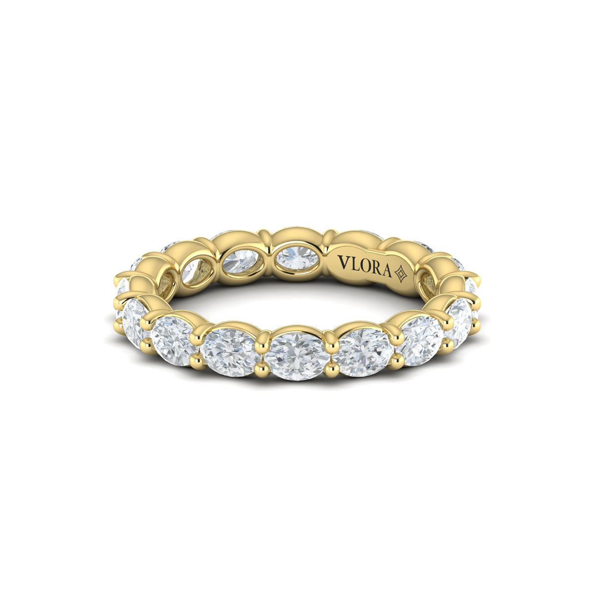 14kt Yellow Gold 2.4ctw Diamond Womens Eternity Band