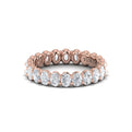 18kt Rose Gold Diamond Eternity Wedding Band