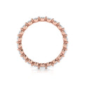 18kt Rose Gold Diamond Eternity Wedding Band