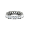 14K White Gold 2.53 Ct Diamond Eternity Wedding Band