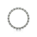14K White Gold 2.53 Ct Diamond Eternity Wedding Band