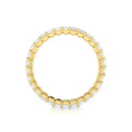 18kt Yellow Gold 3.0ct Diamond Womens Eternity Wedding Band