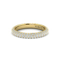 18kt Yellow Gold 1.56ct Diamond Womens Eternity Band