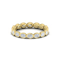 14kt Yellow Gold Diamond Eternity Wedding Band