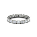 14K White Gold 1.7ctw Diamond Eternity Wedding Band
