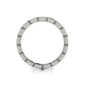14K White Gold 1.7ctw Diamond Eternity Wedding Band